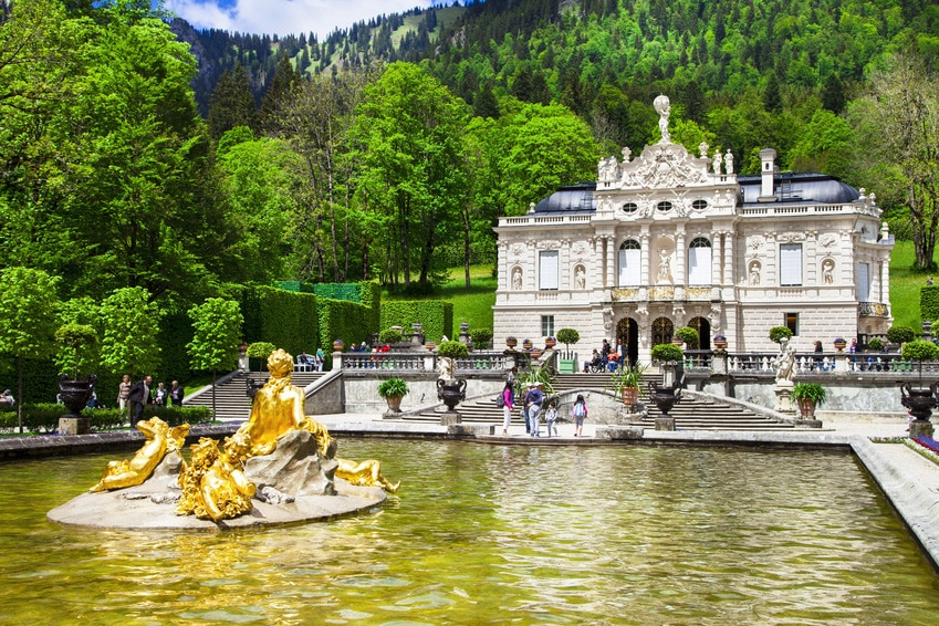 Bavarian castles-Linderhof